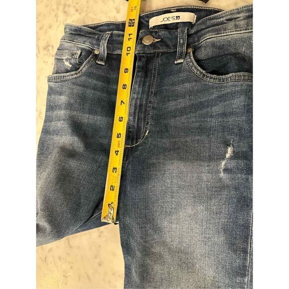Joe’s Jeans high rise skinny ankle blue jeans São Paulo sz 27 distressed - Picture 7 of 8